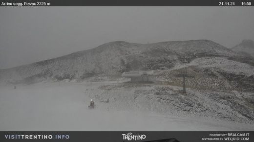 Alpe Lusia Moena Arrivo seggiovia Piavac mt.2225