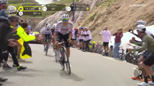 Tour de france, pogacar straccia roglic e evenepoel sul galibier, anche vingegaard alza bandiera bianca: rivivi l'attacco