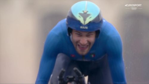 Filippo ganna vince l'argento con un finale strepitoso! evenepoel troppo forte, suo l'oro: rivivi l'arrivo