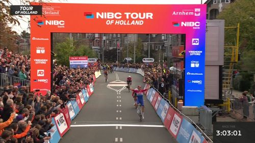 Van poppel vince l'ultima tappa del tour of holland, generale a laporte