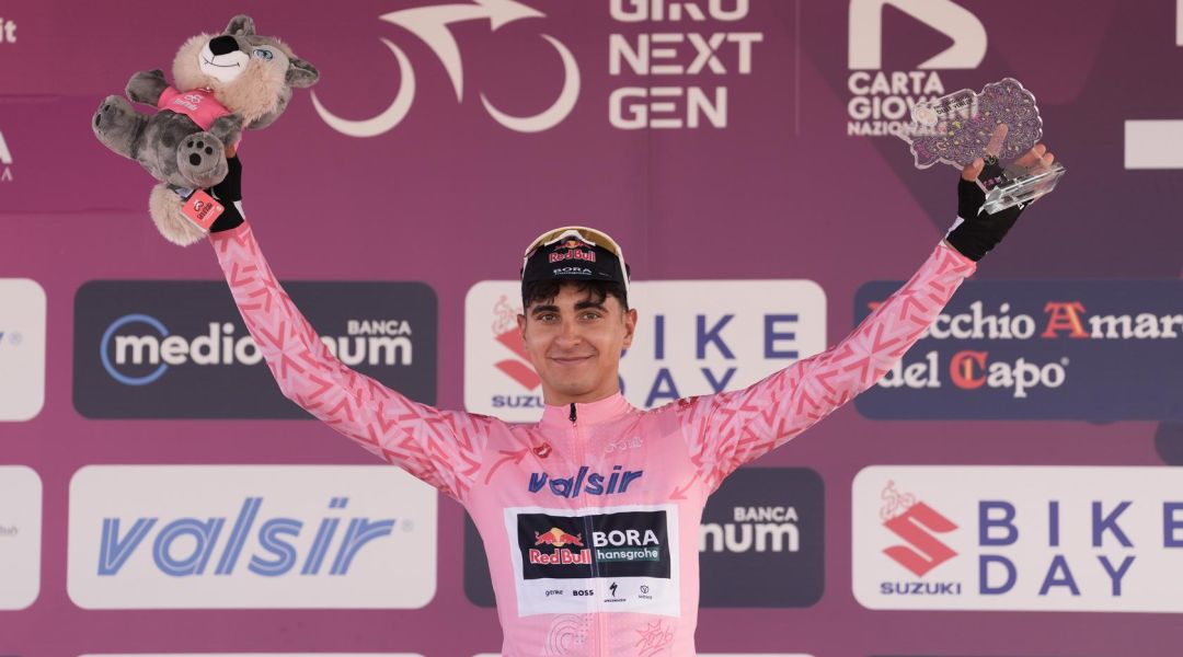 Donati può provare a difendere la maglia rosa nelle trappole della Basilicata: oggi la 3^ tappa del Giro Next Gen