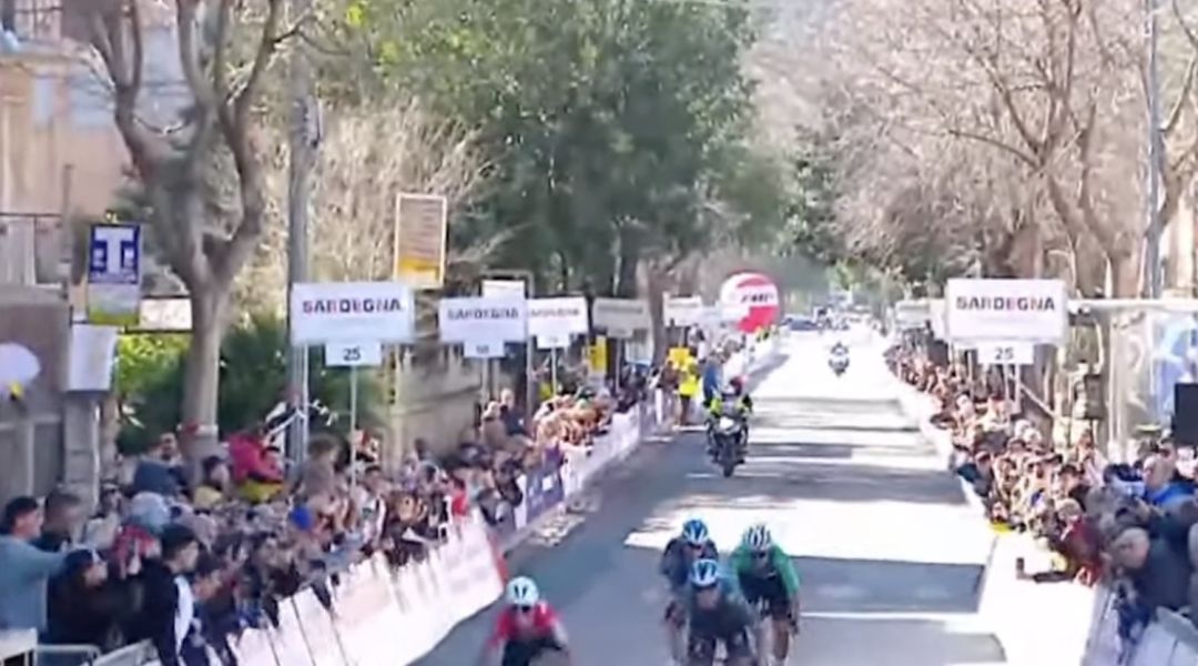 Che beffa per Zana, è di Nicolò Garibbo la prima tappa del rinato Giro di Sardegna sull'arrivo di Bosa