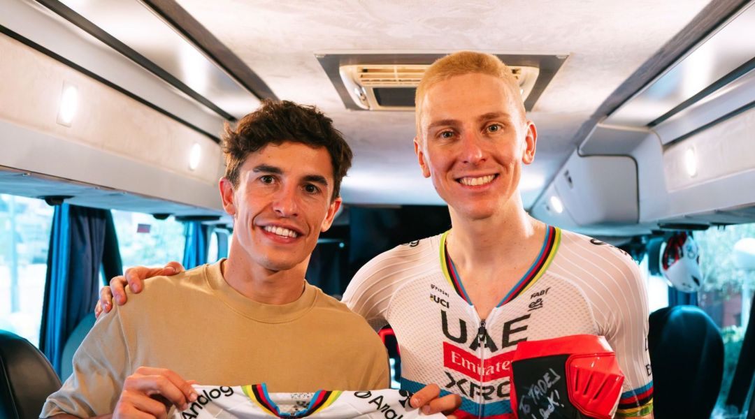 Metti l'incontro tra i campioni del mondo, Barcellona e il Tour: Marquez pazzo di gioia per la