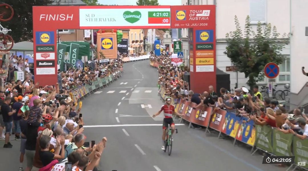 Il 75° Tour of Austria si apre nel segno di uno dei padroni di casa: stoccata di Muhlberger, 5° Bagioli