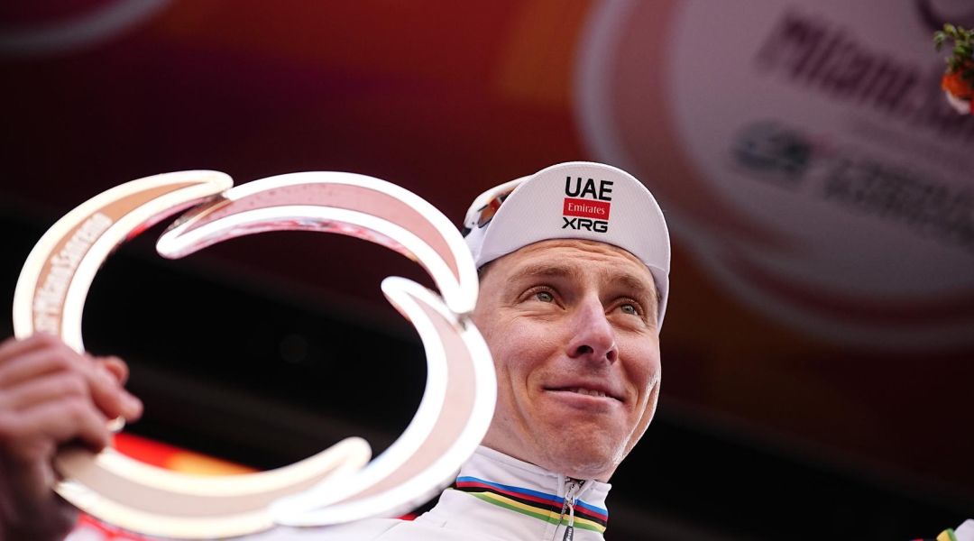 Pogacar è arrivato in Belgio per l'assalto al 3° Fiandre: