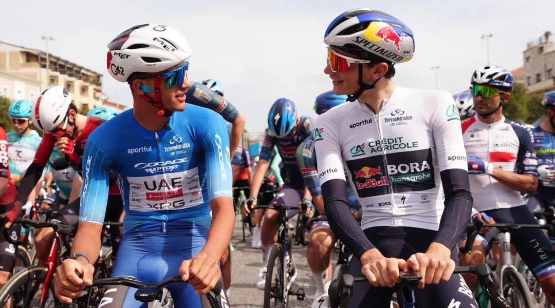 Del Toro-Pellizzari, spettacolo in tandem al Deutschland Tour: il messicano ipoteca la corsa, il "Duca" si prende la tappa