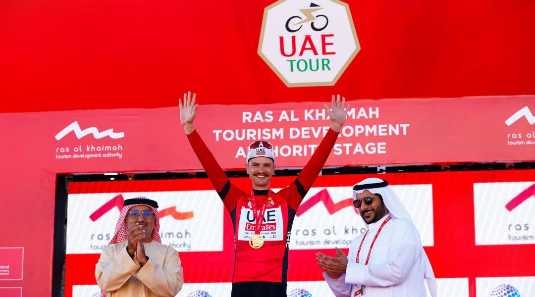 Primo show stagionale della UAE Emirates: Vine e Narvaez, che dominio a Uraidla per ipotecare il Down Under