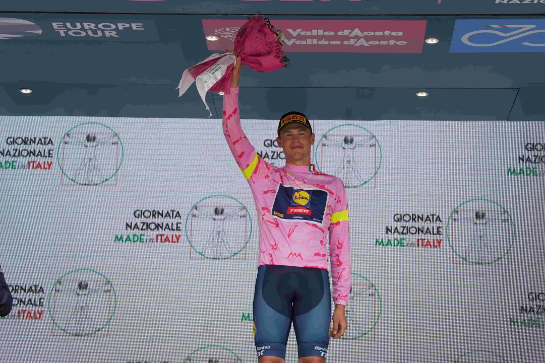 Giro Next Gen, prima rosa allo svedese Soederqvist