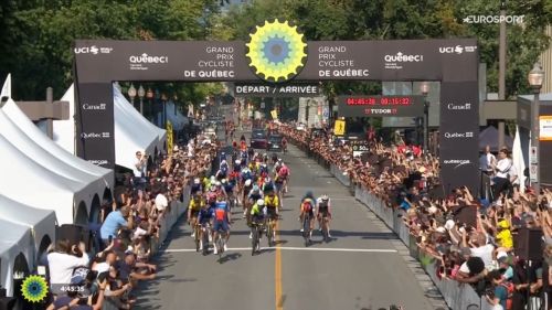 Il re di Québec City è sempre Matthews! Che tris nella classica canadese, piegato Girmay e beffa per Pogacar