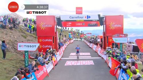 Spazio a Dunbar sul Picon Blanco, Roglic si accontenta e mette in cassaforte la sua quarta Vuelta!