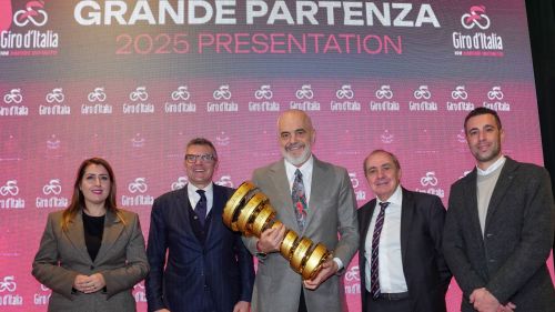 Svelata la Grande Partenza del Giro 2025 dall'Albania: due tappe mosse e la prima crono nel menu