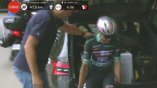 Van Aert, non ci sono fratture ma per i Mondiali sarà dura. Oggi tappa interlocutoria a Santander