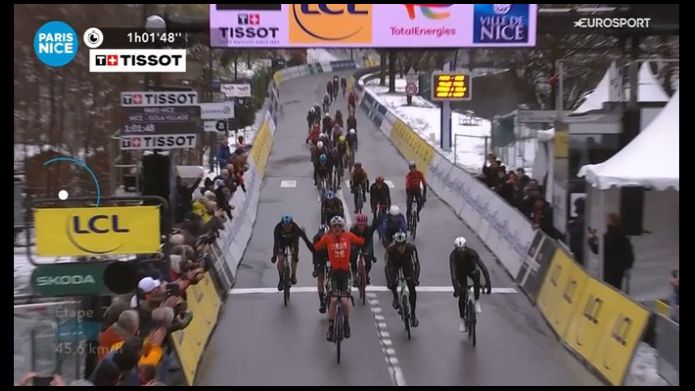 Godon vince la mini-tappa della Parigi-Nizza, Del Toro mette il sigillo sulla Tirreno-Adriatico, che cuore Pellizzari